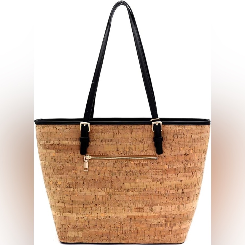 Myztique Cork tote. Beautiful pattern design on the other side. - Picture 4 of 8